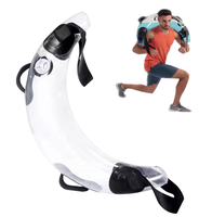 Sac d'entraînement aquatique en forme de lune Aqua Power Bag Ox Horn pour fitness et musculation 15kg