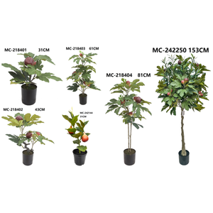 Hochwertiger Künstlicher <span class=keywords><strong>Feigenbaum</strong></span> im Topf, 31cm/43cm/61cm/81cm/153cm Künstlicher Obstbaum für Kommerzielle Schaufenstergestaltung - Product Image 6