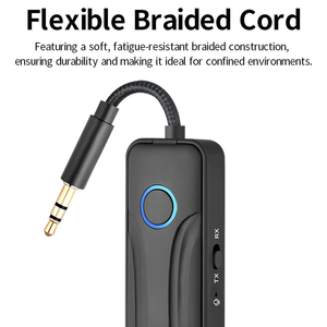 Receptor y transmisor de audio <span class=keywords><strong>Bluetooth</strong></span> BT6.0 para avión BT200, adaptador de audio para computadora y automóvil (uno a dos) - Product Image 3