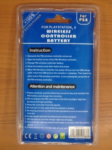 Paquete de batería recargable de 2000mAh, incluye Cable de carga para Play Station 4, batería de controlador inalámbrico <span class=keywords><strong>PS4</strong></span> - Product Image 5