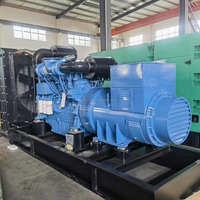 Maßgefertigter 1000kVA 800kW Offener Dieselgenerator Dreiphasig Fernstart Automatischer Start Notstromaggregat