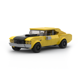 MOC M03096 Coche de Ciudad de Alta Velocidad, Campeón de Carreras, Superauto Clásico, Bloques de Construcción, Ladrillos de Carreras, Súper Técnica, Garaje Creativo, Set DIY - Product Image 1
