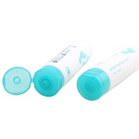 Tube à presser en plastique PE Transparent écologique, 50 pièces, crème pour les mains, Lotion corporelle, doux, emballage cosmétique