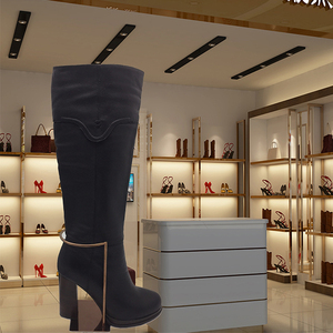 Modern Luxury Stainless Steel <strong>Boot</strong> Display Rack Shoe Store <strong>Boot</strong> Rack Women's <strong>Boot</strong> Display <strong>Stand</strong> - Product Image 2