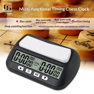 Timer Elettronico Yi Sheng YS-902 per Scacchi, Go e Giochi di Carte con Funzione Anti-Scivolo, Pausa e Funzione Arbitro - Product Image 2