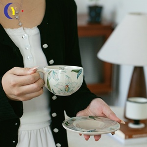 Ensembles de vaisselle résistants à la chaleur en gros, nouvelles tasses à café et soucoupes, tasses à thé et mugs - Product Image 2