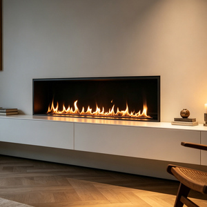 Cheminée bioéthanol Inno-living Fire 60cm-250cm contrôlée par Wi-Fi pour la décoration (compatible Google Voice) - Product Image 1