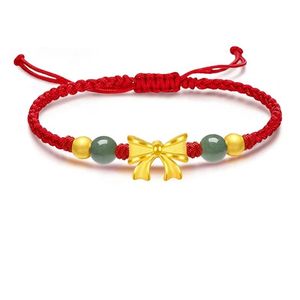Xinfly Chinese Au999 Real Pure 24K Gold <b>Charm</b> Lucky Fine Jewelry Bracelets - Product Image 2