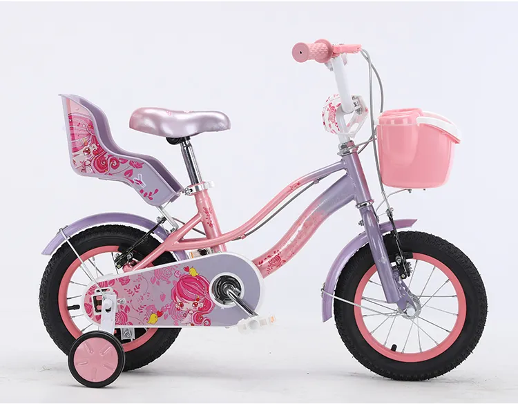 Sepeda bayi perempuan 20 inci, sepeda anak-anak usia 2 3 4 5 6 7 tahun