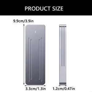 Boîtier externe polyvalent pour <span class=keywords><strong>SSD</strong></span> M.2 NVME SATAs USB3.2 Gen 2 pour améliorer la compatibilité des appareils, la vitesse de transfert de données - Product Image 1
