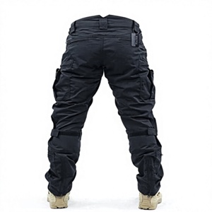 Pantalon de moto pour homme, pantalon cargo tactique avec genouillères, séchage rapide, vêtements d'extérieur toutes saisons, combinaisons de moto - Product Image 3