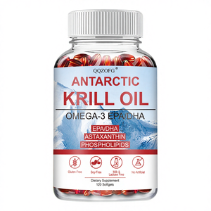 Настраиваемые глубоководное масло криля астаксантин, добавка к рыбьему жиру, софтгелевые капсулы, производство косметических продуктов с заводским источником - Product Image 1