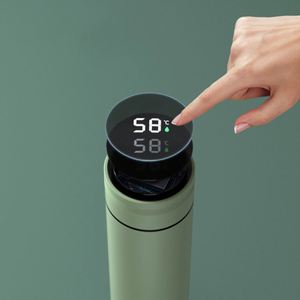 <b>Smart</b> Water Bottle 480ML with Temperature Display Hydration Reminder USB Rechargeable Leakproof EcoFriendly for Fitness Travel - Product Image 4