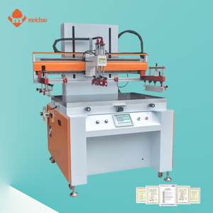 Nouvelle machine d'impression sérigraphique à plat pneumatique Meichao 6090 pour cartes, étiquettes, tubes et composants de moteur - Product Image 1