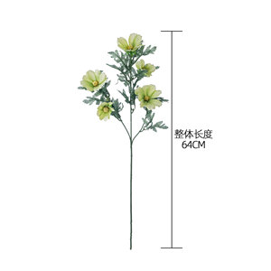 CallaFloral <b>Artificial</b> Flowers Light Green Single Branch Wedding Decor Home Decoration <b>Bouquet</b> Fake Flowers - Product Image 4