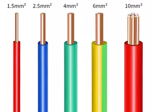 Cable Eléctrico BV de Alta Calidad, <span class=keywords><strong>1</strong></span>.5mm 2.5mm, Rollo Completo de <span class=keywords><strong>100</strong></span> Metros, Cable de Cobre Puro para Cableado Doméstico, Cable Eléctrico de PVC de un Solo Núcleo - Product Image 2