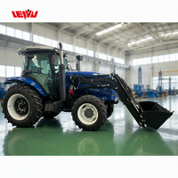 Tracteur à roues polyvalent de 180 CV 4x4 avec moteur et boîte de vitesses pour les équipements agricoles