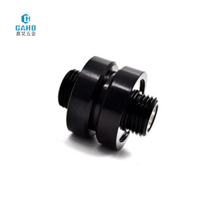 الدقة آلة خرط تعمل بالتحكم الرقمي بواسطة الحاسوب معالجة الأجهزة الأسود بأكسيد السيارات أجزاء الهاتف المحمول - Product Image 3