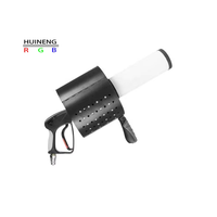 LED RGB DJ CO2 Confetti Gun Bar à fumée Manipulé Atmosphère Air Stage Effet spécial Jet Fog Machine Handheld For Party