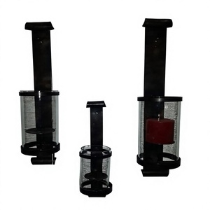 <b>Wall</b> <b>Sconces</b> Hurricane Candle holder Cylinder Glass <b>Wall</b> Mount Durable Home Decoration - Product Image 1