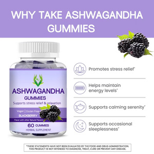 วิตามินสมุนไพรพรีเมียม อัชวาคานธา กัมมี่ส์ ช่วยปรับสมดุลอารมณ์ ผ่อนคลายช่วงกลางวัน รสแบล็กเบอร์รี่ธรรมชาติ - Product Image 5