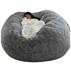 Letto grande divano pigro massaggiatore camera reclinabile per il tempo libero e il relax memory foam moon pod ykk bean bags