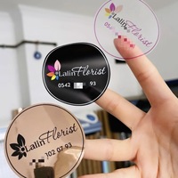 Etiquetas Redondas Personalizadas con Logotipo, Etiquetas en Hojas, Etiquetas con Logotipo de Marca para Pequeñas Empresas