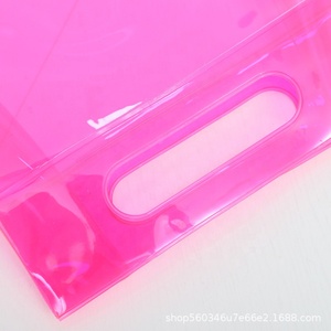 Borsa Tote a mano piccola da donna personalizzata all'ingrosso alla moda con Laser colorato trasparente in PVC - Product Image 4