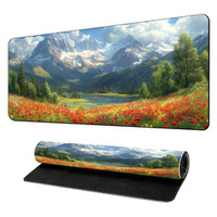Tapis de jeu carré en caoutchouc naturel épais et imperméable - Tapis de bureau écologique disponible en plusieurs tailles
