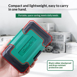 PEIFENG Kit d'outils de réparation automobile complet en acier inoxydable avec <span class=keywords><strong>embout</strong></span> de douille de 6,3 mm et petit tournevis de précision - Product Image 6