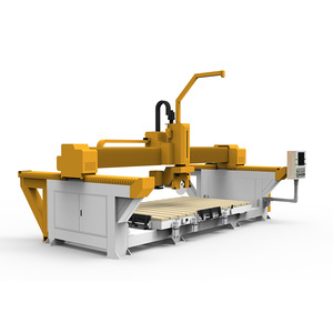 Scie à pont CNC 4+1 axes, machine de découpe automatique de pierre pour <span class=keywords><strong>marbre</strong></span>, granit, quartz, pierre frittée - Product Image 5