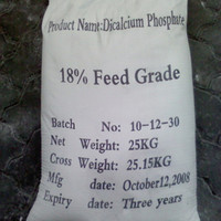 Additifs alimentaires pour animaux, supplément d'alimentation pour animaux, l'hydrogène-Phosphate de Calcium, poudre blanche DCP 7757-93-9