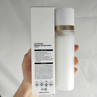 Excellente Qualité 100ml Étanche Contrôle De L'huile Fixation Brume Fixation Spray Personnalisé Marque Privée Maquillage Ingrédients Minéraux Liquide