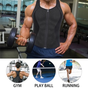 New Product Men Sauna Suit Waist Trainer <strong>Vest</strong> Sports <strong>Sweat</strong> <strong>Vest</strong> Compression Slimming Sauna Fat Burn <strong>Vest</strong> for Men - Product Image 4