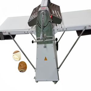 Rouleau électrique pour pâte à pizza Machine commerciale pour aplatir la pâte à pizza Machine à laminer les pâtes Rouleau commercial pour pâte à pâtisserie Rouleau pour biscuits - Product Image 2