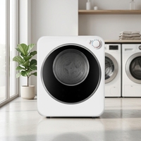 Nouvelle Machine de Séchage de Vêtements Électrique Automatique en Acier Inoxydable 2026 pour Usage Domestique, Économique, CE CB 2.5KG