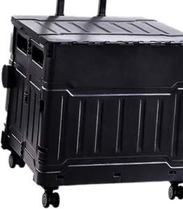 Chariot durable se pliant en plastique de chariot à provisions de style populaire extérieur de promotion pour camper - Product Image 6