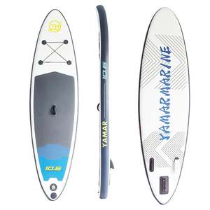 Hisea, planche de SUP <span class=keywords><strong>gonflable</strong></span> de 9 pieds, fabrication chinoise, vente en gros, sac et accessoires inclus, pour adultes - Product Image 6