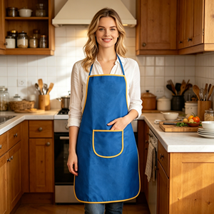 Customized Eco-friendly Waterproof Polyester Cross Back <b>Pocket</b> Chef Work <b>Apron</b> - Product Image 4