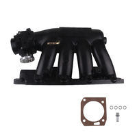 Collecteur d'admission + Boîtier papillon + Capteur de position du papillon TPS K24A2 K20Z3 pour Honda Civic 06-11 Acura TSX 04-08
