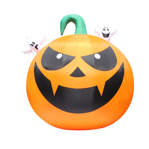 Bí ngô <span class=keywords><strong>Inflatable</strong></span> Logo triển lãm trang trí với phát sáng phương Tây ma lễ hội quy mô lớn kỳ nghỉ <span class=keywords><strong>Inflatable</strong></span> mô hình - Product Image 4