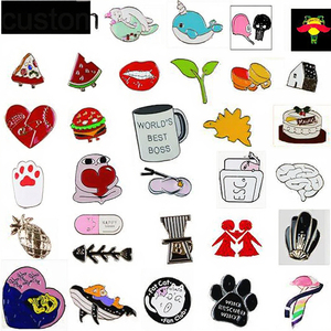 Pins metálicos Yin Yang para gatos, bonitos broches de aleación fundida con impresión UV de diseño de alienígena, ideales para ropa de gatos, souvenirs y regalos de amor. - Product Image 5