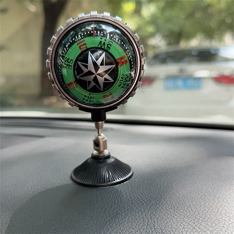 Decoración interior Ventosa Brújula Bola de guía 55 Ventosa Bola de coche