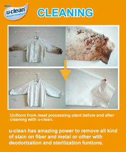 Vente chaude U-Clean Détergent liquide pré-lavage écologique Non parfumé 500ml Plancher jetable personnalisé Multi-usages - Product Image 6