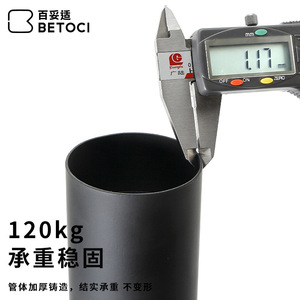 BETOCI <b>Folding</b> <b>Table</b> Leg Heavy Duty Adjustable Steel And Plastic Minimalist Design For Desk Bar Counter - Product Image 5