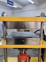 Presse hydraulique de vulcanisation plastique ZS-406A, presse à chaud automatique à plaques, haute sécurité pour les matériaux en caoutchouc, PVC et polymères