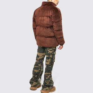Custom Velvet <strong>Funnel</strong> <strong>Neck</strong> Vest <strong>Coat</strong> Bubble Blank Wholesale Down Goose Outdoor Jacket <strong>Men</strong> - Product Image 5