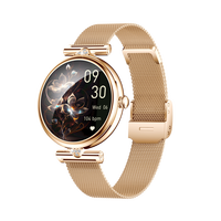 Reloj Inteligente para Mujer AK73, Pantalla AMOLED de Alta Precisión de 1.28 Pulgadas, Resistente al Agua IP68, Llamadas por Bluetooth, Múltiples Modos Deportivos