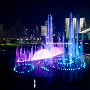 Spectacle aquatique musical LED couleur pleine, programmable et contrôlé, pour lacs, piscines et fontaines <span class=keywords><strong>d</strong></span>'ambiance extérieures - Product Image 5