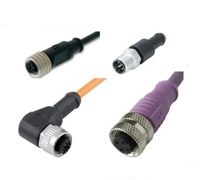 M12 Kết Nối T Loại/Y Loại 4 <span class=keywords><strong>Pin</strong></span> 5 <span class=keywords><strong>Pin</strong></span> Nam Đến Nữ Thông Tư Kết Nối - Product Image 5